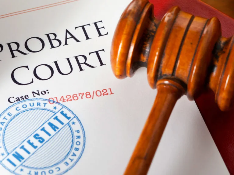Probate court bench where estate administrators are appointed